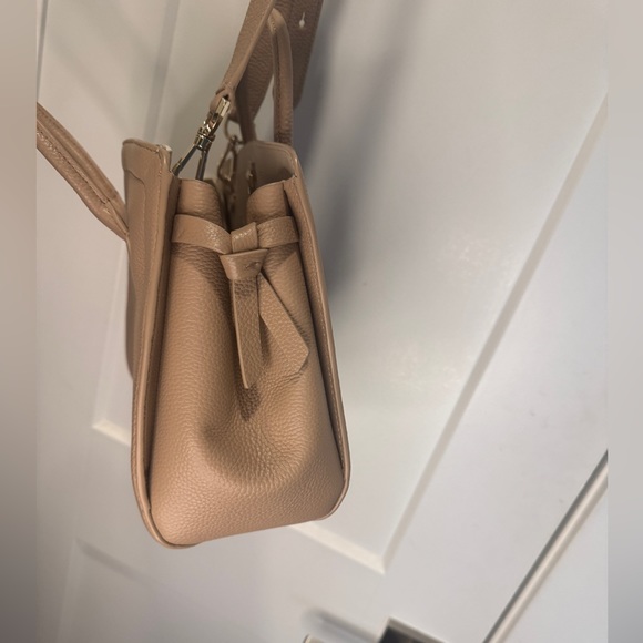 NWT Kate Spade Knott medium satchel in tan *updated pics* - Picture 8 of 14